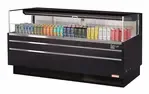 Turbo Air TOM-72L-UF-W(B)-1S-N, Open Display Case