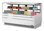 Turbo Air TOM-72L-UFD-W(B)-2S-N, Open Display Case