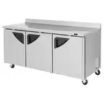 Turbo Air TWR-72SD-N, Refrigerated Counter, Work Top
