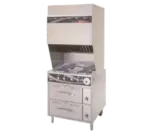 Wells WV-4HFRW, Range, Ventless, Electric