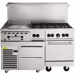 Wolf C60RS-24GT6B, Restaurant Range, Gas