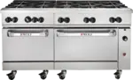 Wolf C72RS-12B, Restaurant Range, Gas