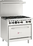 Wolf WX36-6BP, Restaurant Range, 36", Gas
